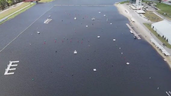 Bird's eye view of Maritime Roboto-X Challenge