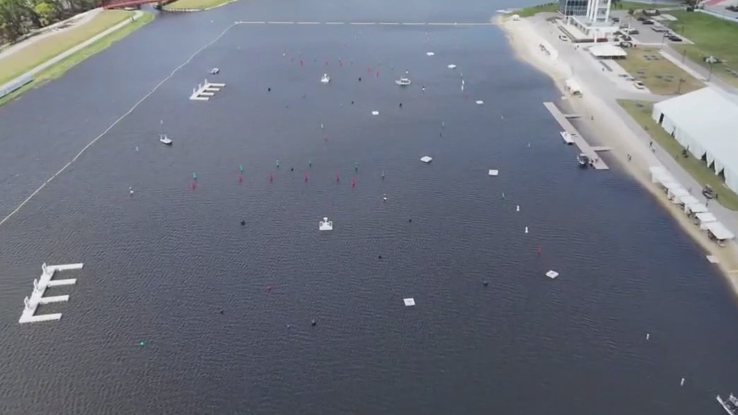 Bird's eye view of Maritime Roboto-X Challenge