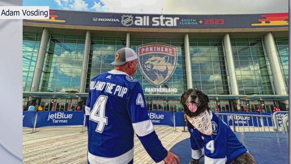Bay Area dog visits every NHL arena