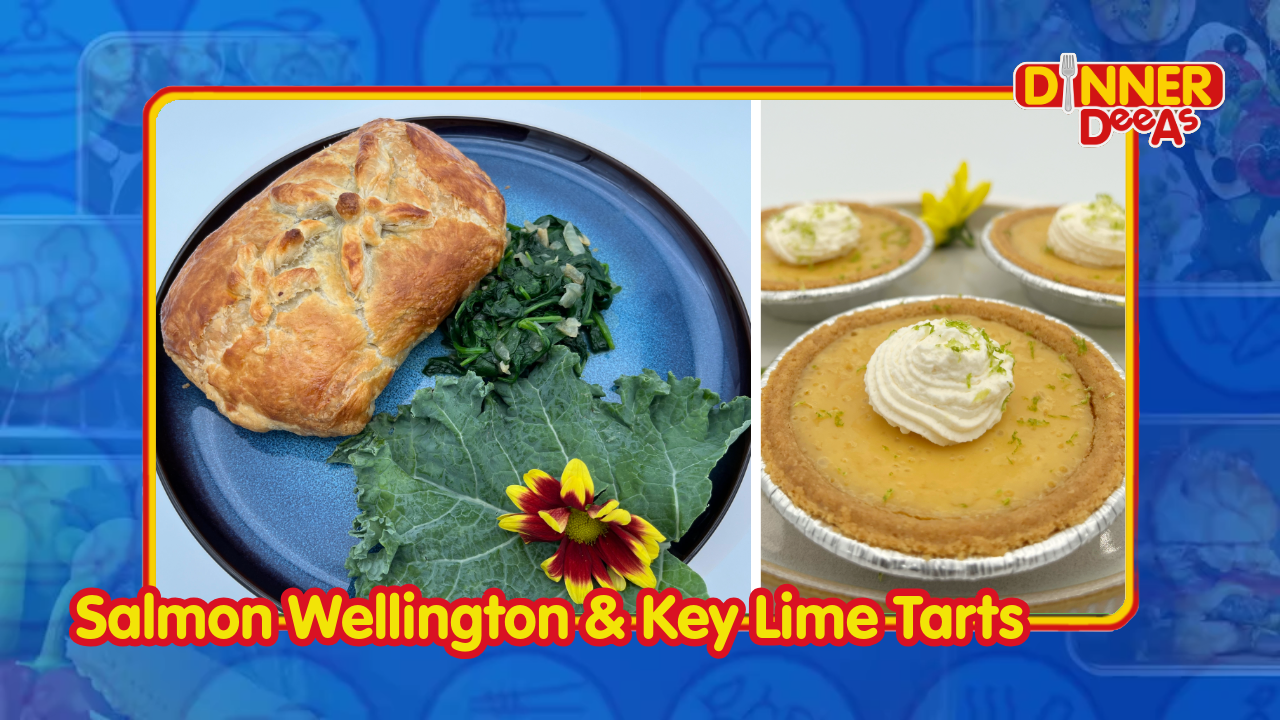 Dinner DeeAs: Salmon Wellington & Key Lime Tarts