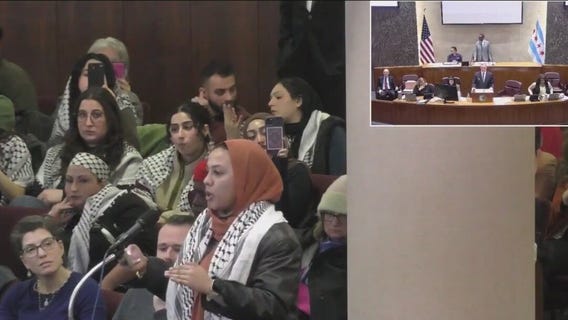 Chicago City Council to vote on ceasefire resolution for Israel-Hamas war