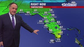 Tampa weather | Dry air and cool temperatures