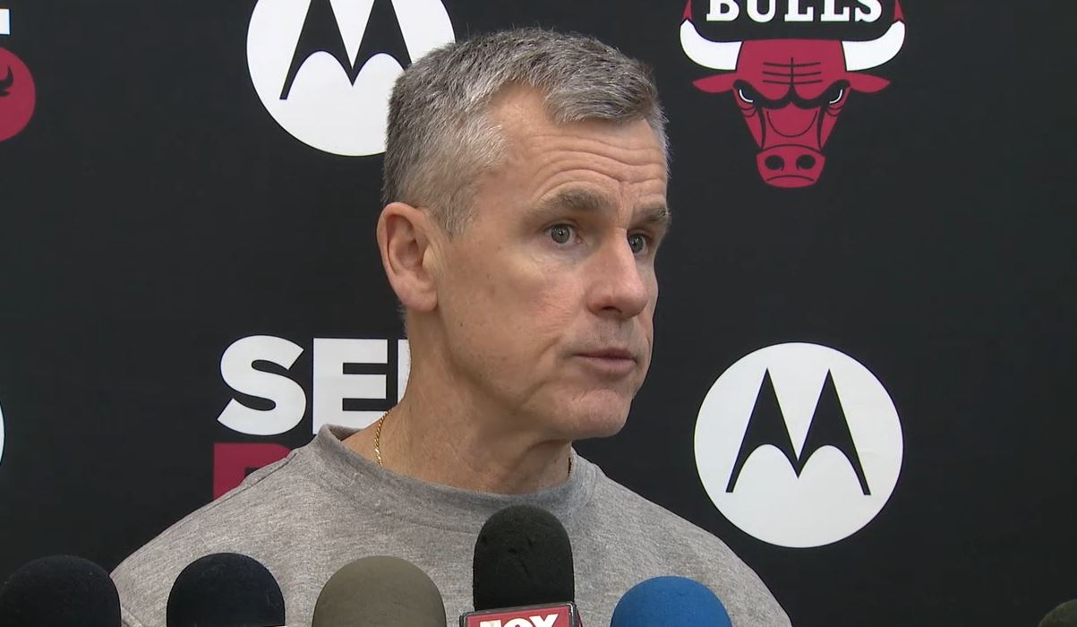 Bulls head coach Billy Donovan talks Zach LaVine as the star works back from his foot injury