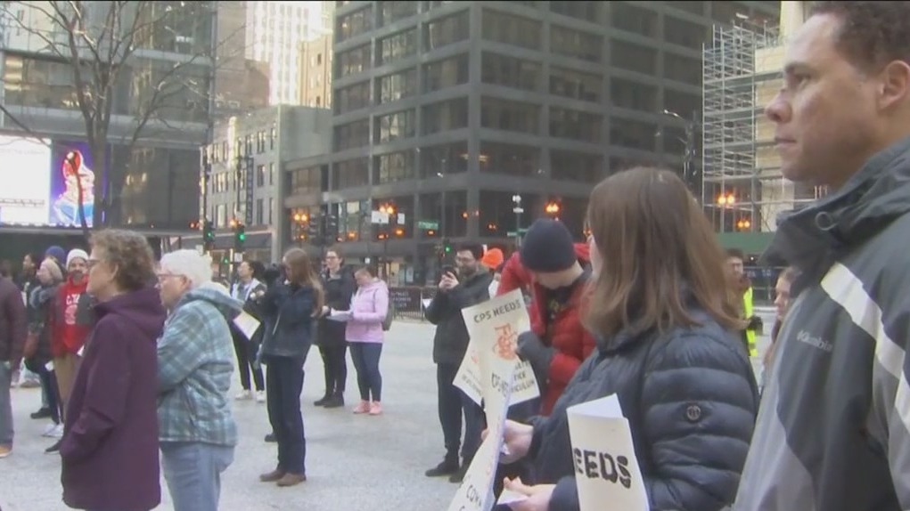 CPS students rally Sunday for 'Green New Deal'
