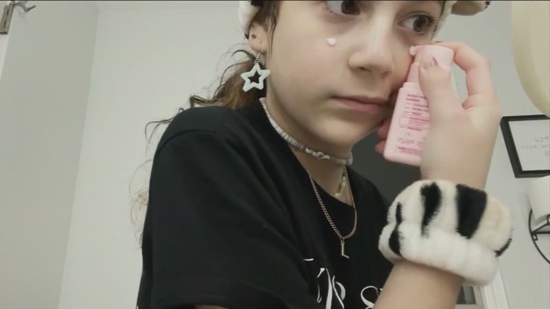 Recent attention to skincare is putting some tweens at risk