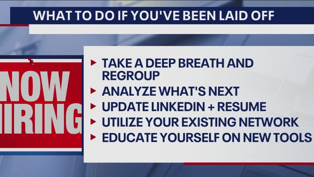 What to do if you've been laid off