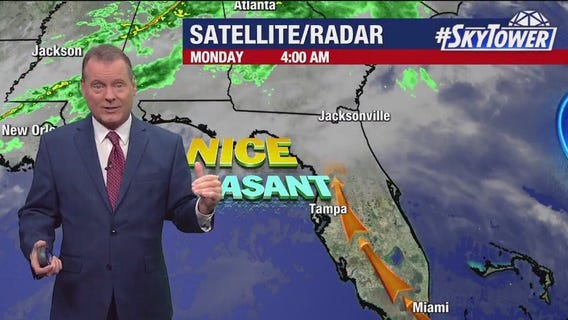 Tampa weather | Pleasant start to week