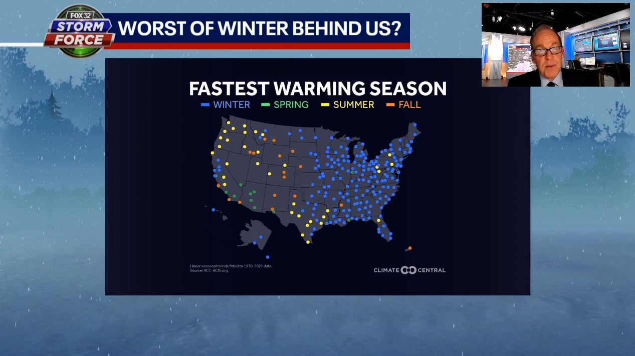 Chicago's winter is halfway over