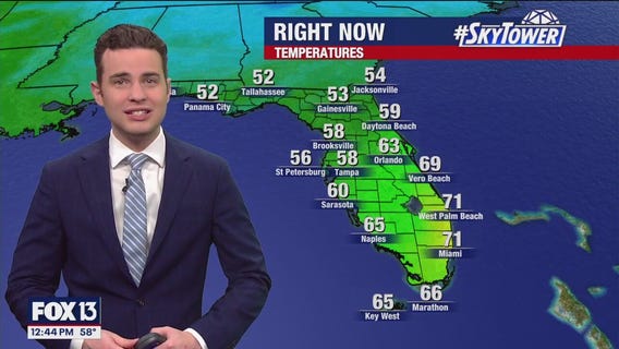 Tampa Weather | Warmer temps coming