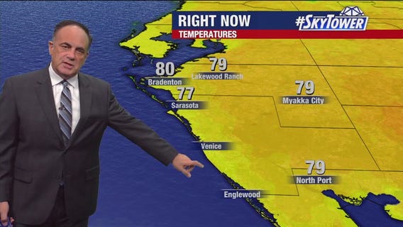 Tampa weather | Rain expected on Wednesday