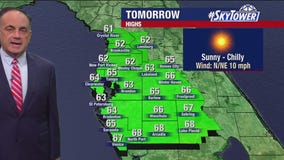 Tampa weather | Cold front Wednesday morning