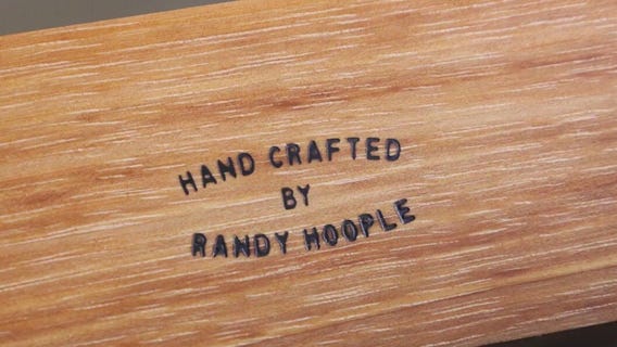 Made in Tampa Bay | Hand Crafted by Randy Hoople