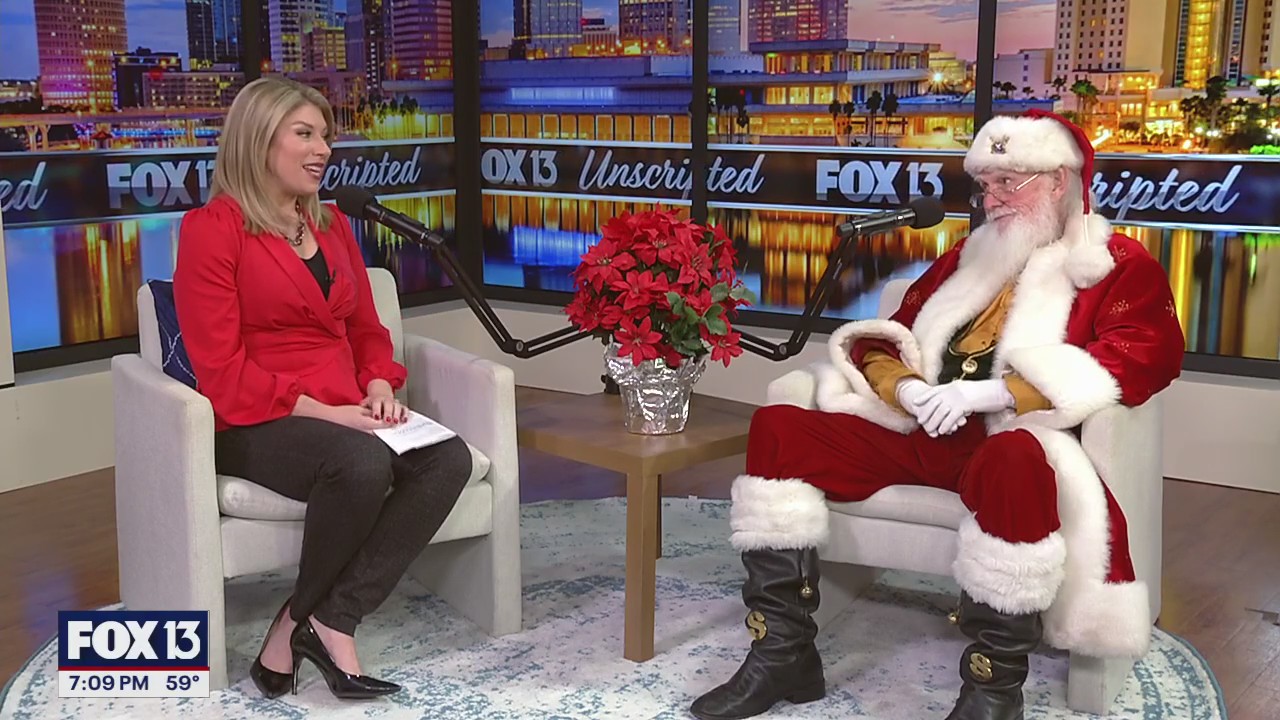 Santa Claus visits FOX 13