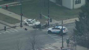 Five people hospitalized after crash in Englewood involving stolen car: police
