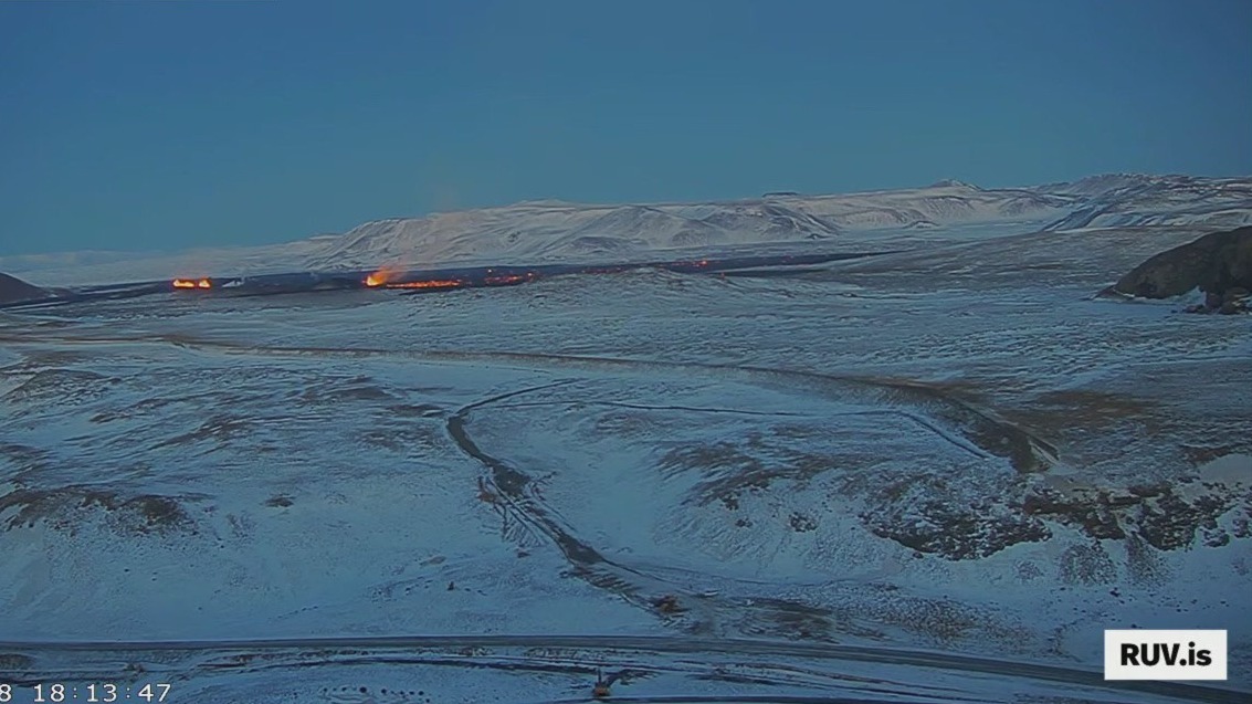 Iceland volcano erupts again where earlier activity forced evacuations