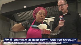 Customers at Pookie Crack Cakes will sometimes line up for hours before they open