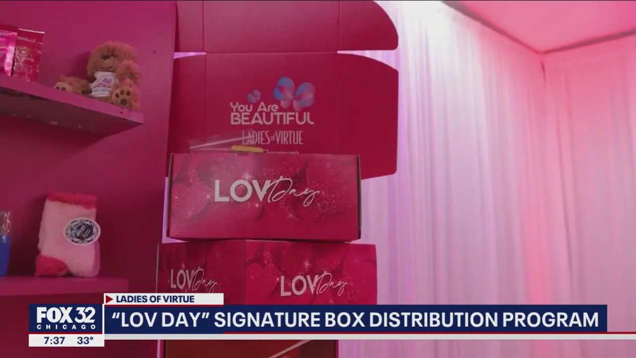 Ladies of Virtue distributes self-care boxes for 'Lov Day'