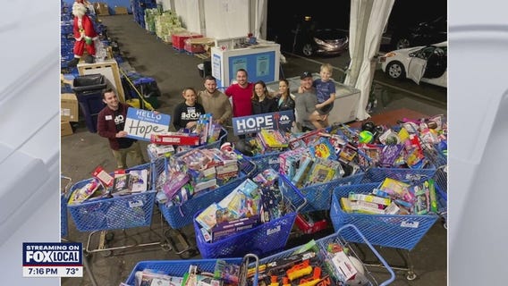 Food & Toy drive by Metropolitan Ministries