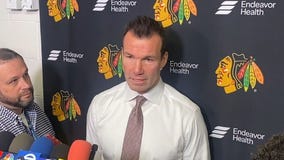 Blackhawks coach Luke Richardson details how Connor Bedard went from IR to playing vs. Penguins
