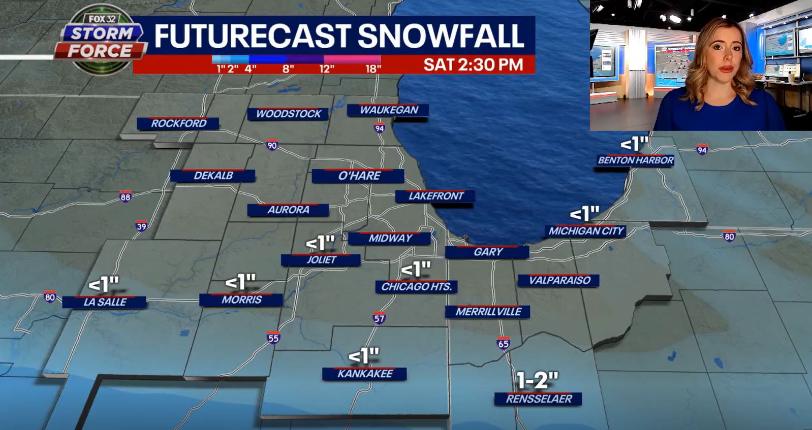 Chicago weather: Gusty winds and a chance for snow returns