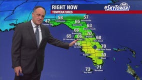 Tampa weather | Mostly cool & dry conditions in Bay Area