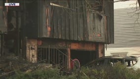 Car explodes after Orland Park home catches fire