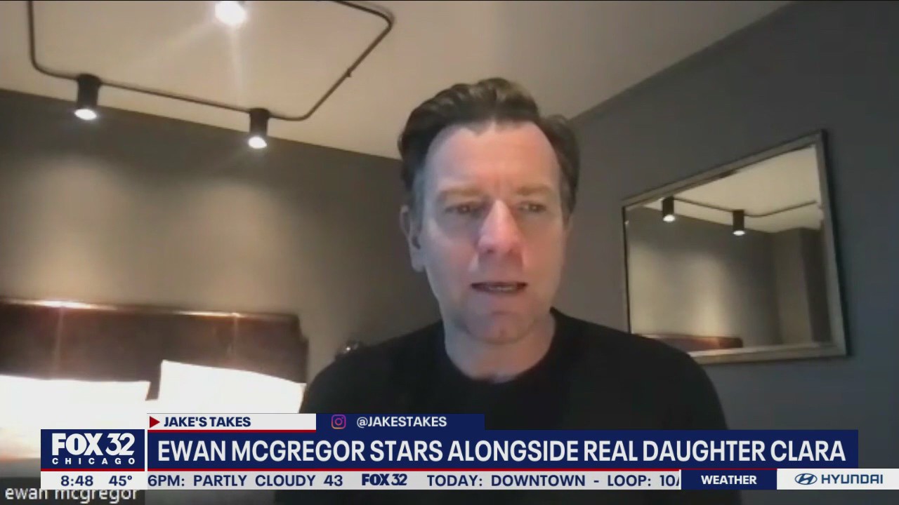Ewan McGregor stars alongside daughter in new film 'Bleeding Love'
