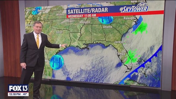 Snow, cooler temperatures blanket Florida