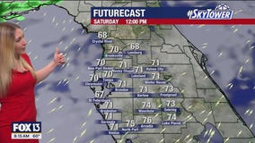 Tampa weather | Cloudy but warm temperatures