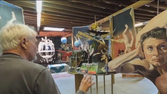 Tampa man experiences biblical stories through art