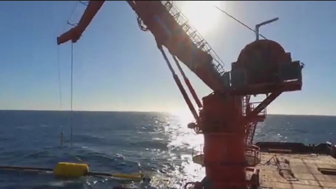 USF scientists deploy tsunami-sensing buoy