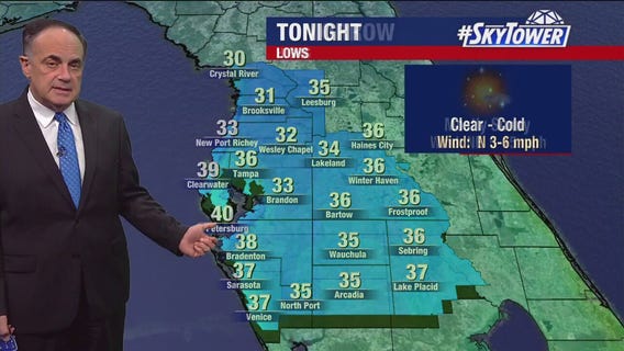 Tampa Weather | Warmer temps on the horizon