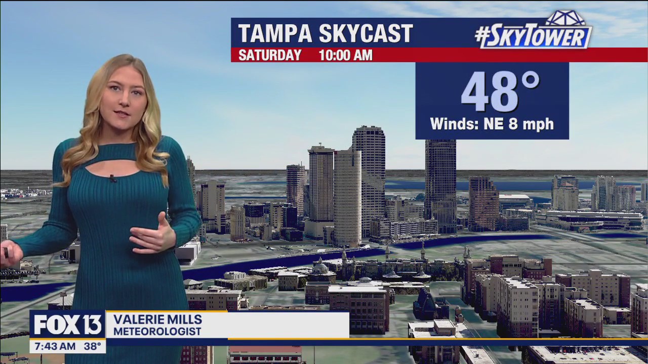 Saturday morning forecast | FOX 13 Tampa Bay