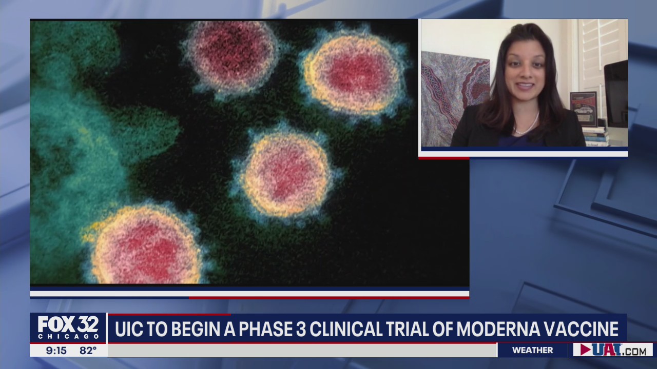 UIC to begin Phase 3 clinical trial of Moderna vaccine