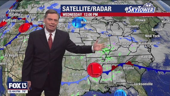 Tampa Weather | Patchy morning fog with warmer afternoon temperatures