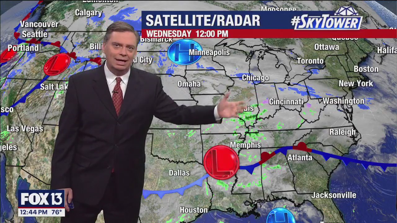 Tampa Weather | Patchy morning fog with warmer afternoon temperatures