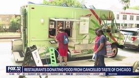 Restaurants donating food from cancelled Taste of Chicago