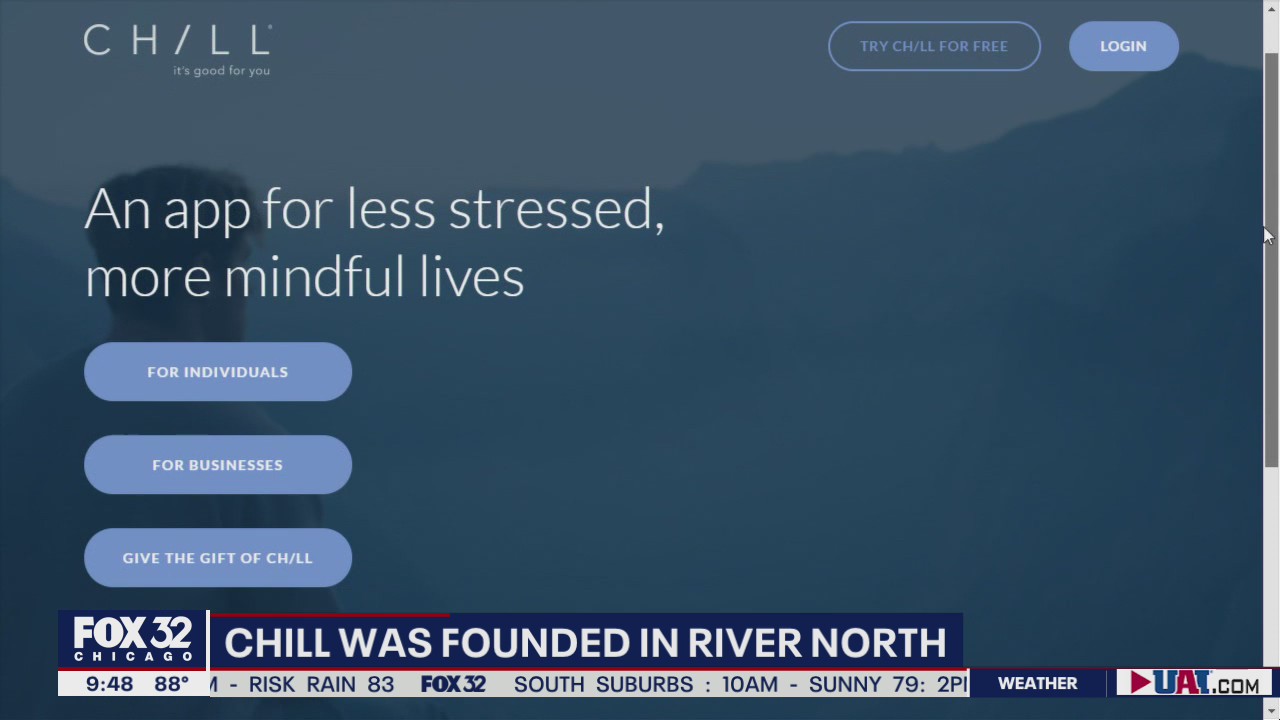 Chicago-based Chill Anywhere app helps people find peace of mind