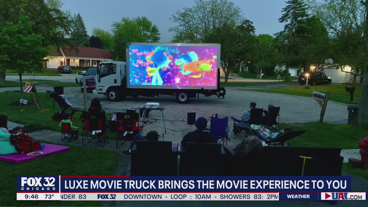Luxe Movie truck brings the movie experience to you