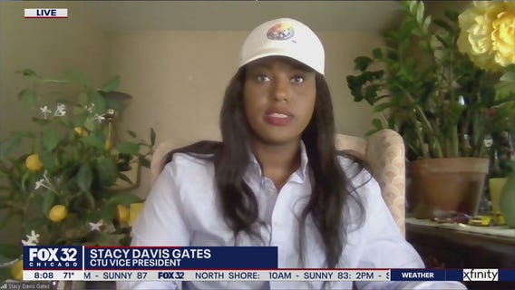 CTU Vice President Stacy Davis-Gates calling for remote learning in fall