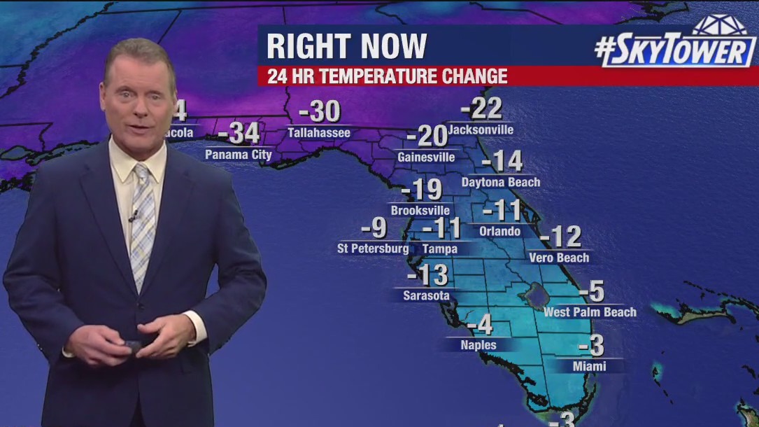 Tampa weather | Monday forecast