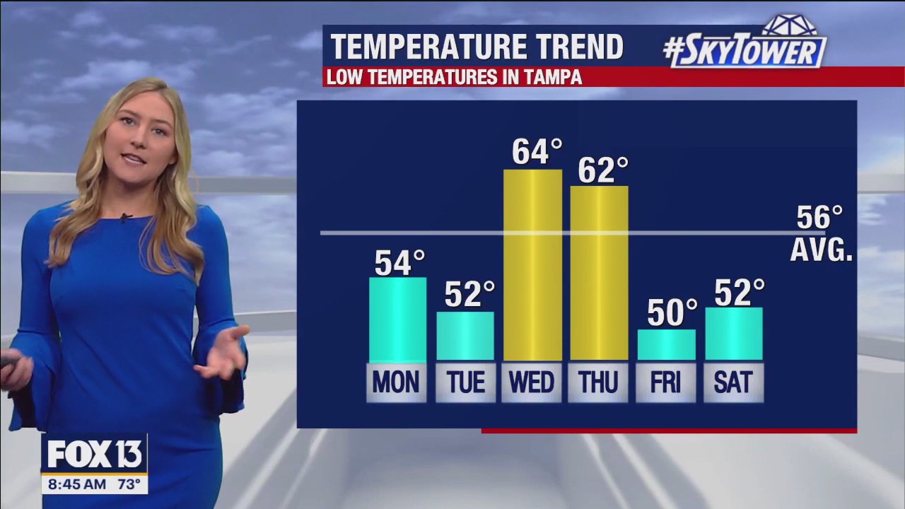 Tampa weather | Thunderstorms and high winds