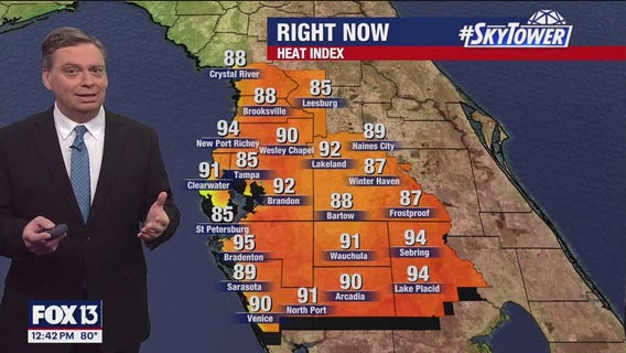 Tampa Weather | Unseasonably warm through the weekend