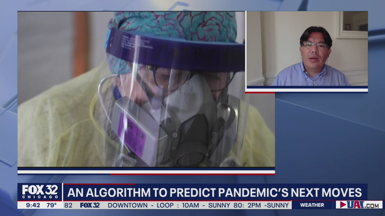 Researcher develops algorithm to predict the pandemic's next moves