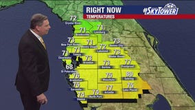 Tampa weather | Mild after cool start
