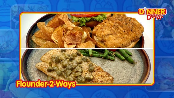 Dinner DeeAs: Flounder 2 Ways