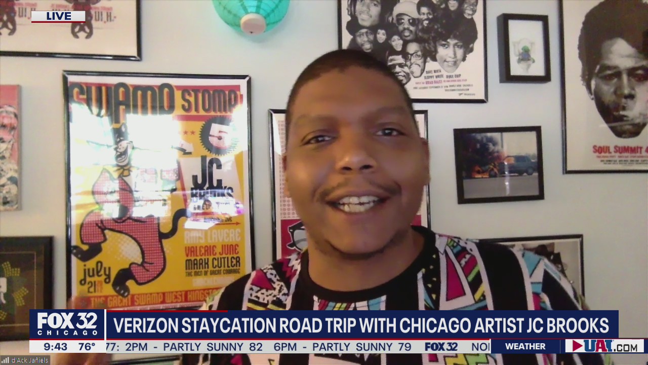 JC Brooks showcases Chicago's beauty in the Verizon Staycation Roadtrip