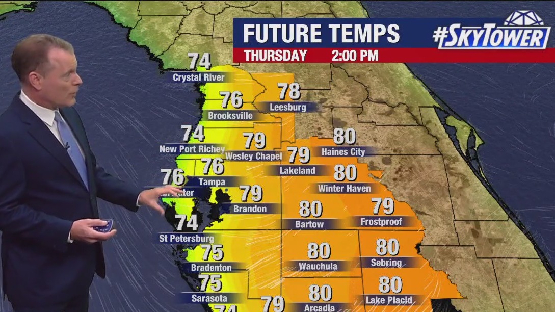 Tampa weather | Thursday forecast