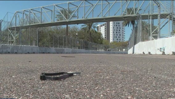 Tearing down the racetrack