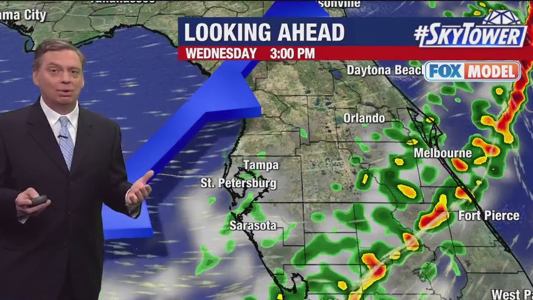 Tampa weather | Cooler air after rain passes